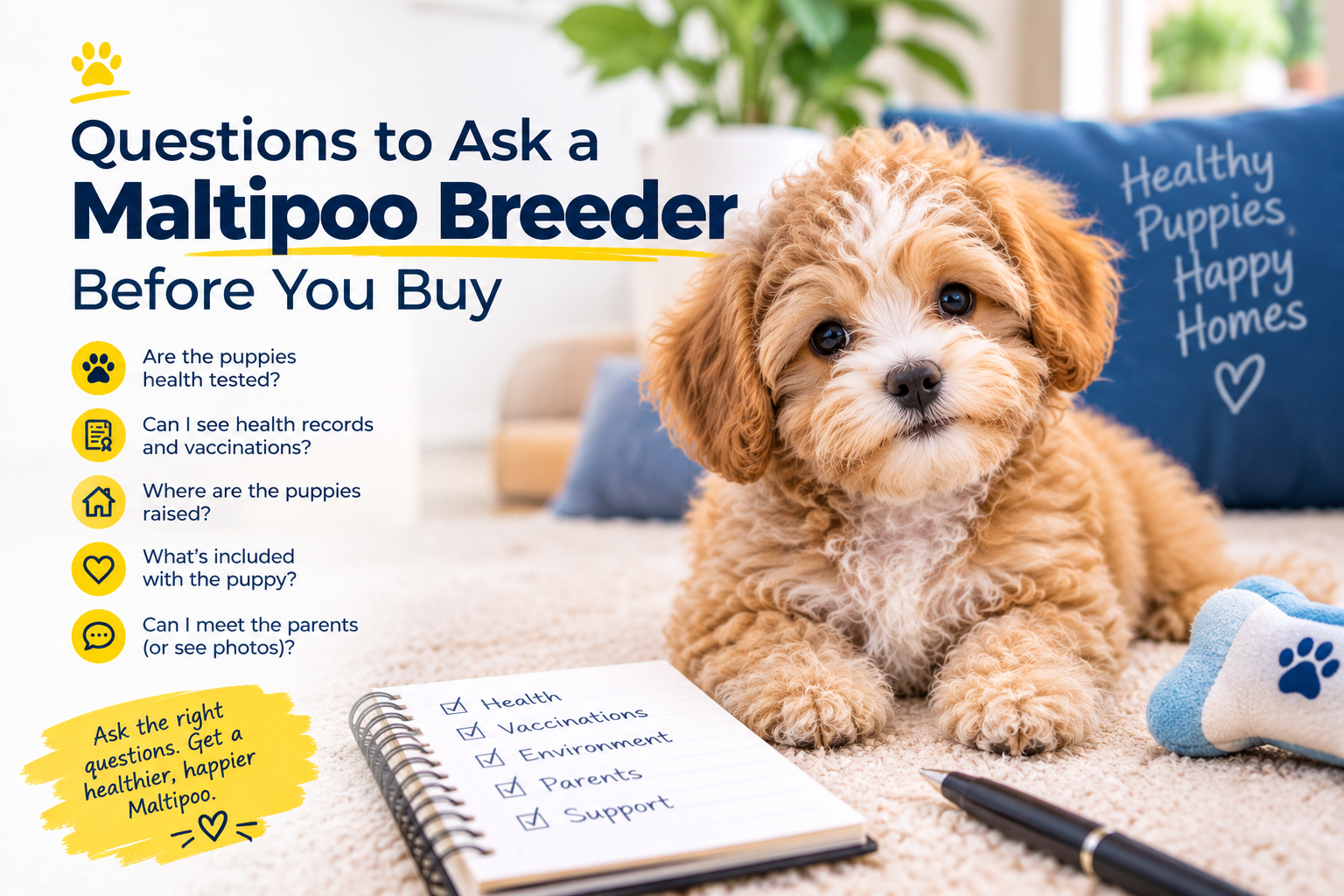 How We Raise Our Maltipoo Puppies